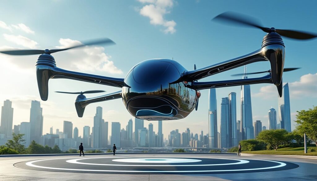 découvrez le fonctionnement des taxis volants électriques, une innovation révolutionnaire dans le transport urbain. apprenez comment ces aéronefs écolos combinent technologie avancée et durabilité pour offrir une alternative rapide et efficace à la circulation au sol.