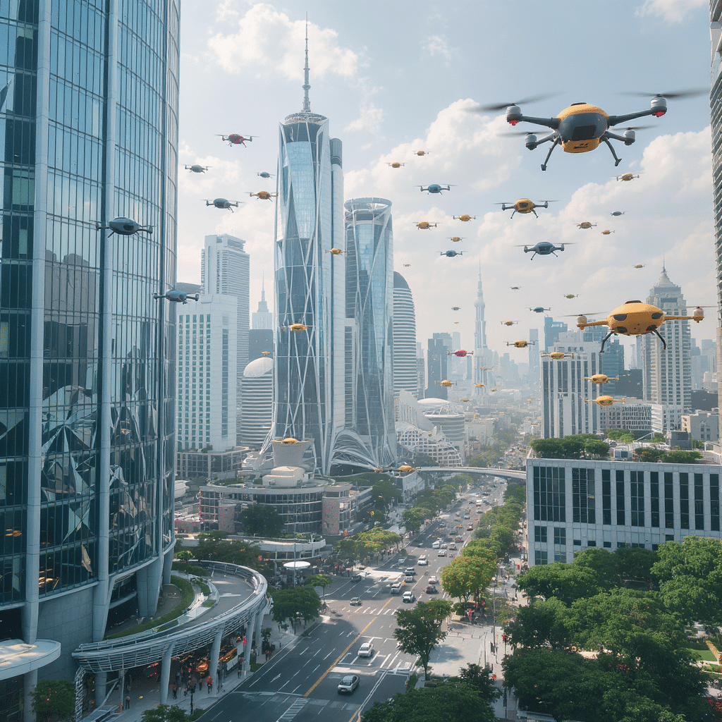 découvrez les dernières recherches scientifiques sur l'impact des drones taxis sur la pollution sonore. cet article explore les enjeux environnementaux et les solutions potentielles pour un futur aérien durable.