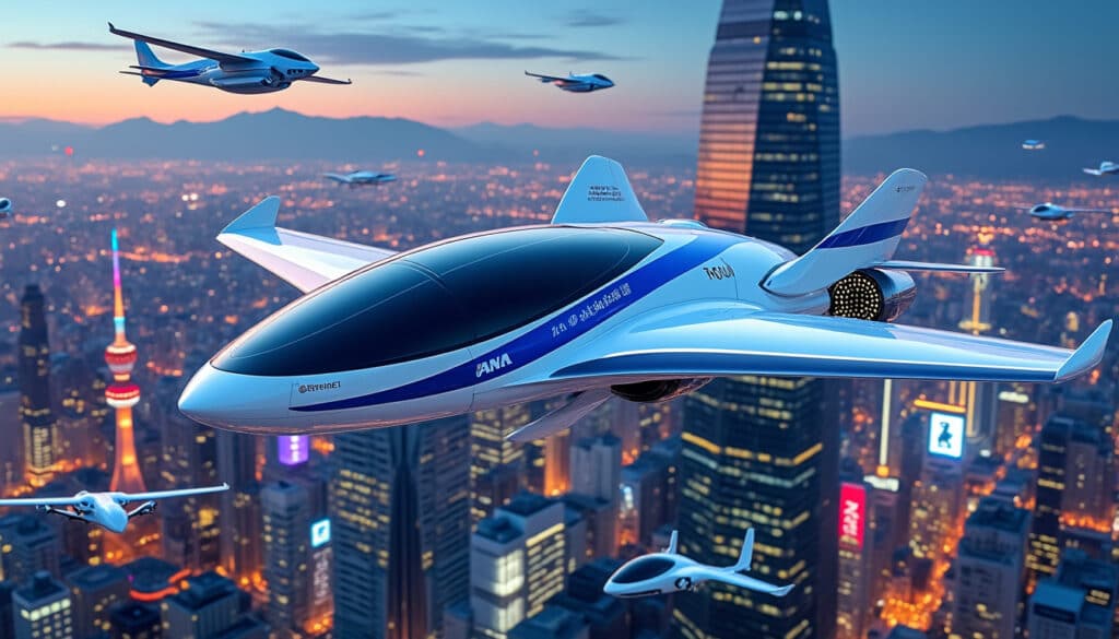 découvrez comment skydrive, ana et toyota unissent leurs forces pour révolutionner la mobilité urbaine avec un taxi volant innovant, symbolisant l'avenir du transport au japon.
