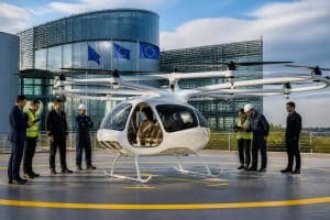 découvrez l'approbation historique de l'agence européenne de la sécurité aérienne pour l'exploitation commerciale du taxi volant volocopter 2x, une avancée majeure dans la mobilité urbaine aérienne.