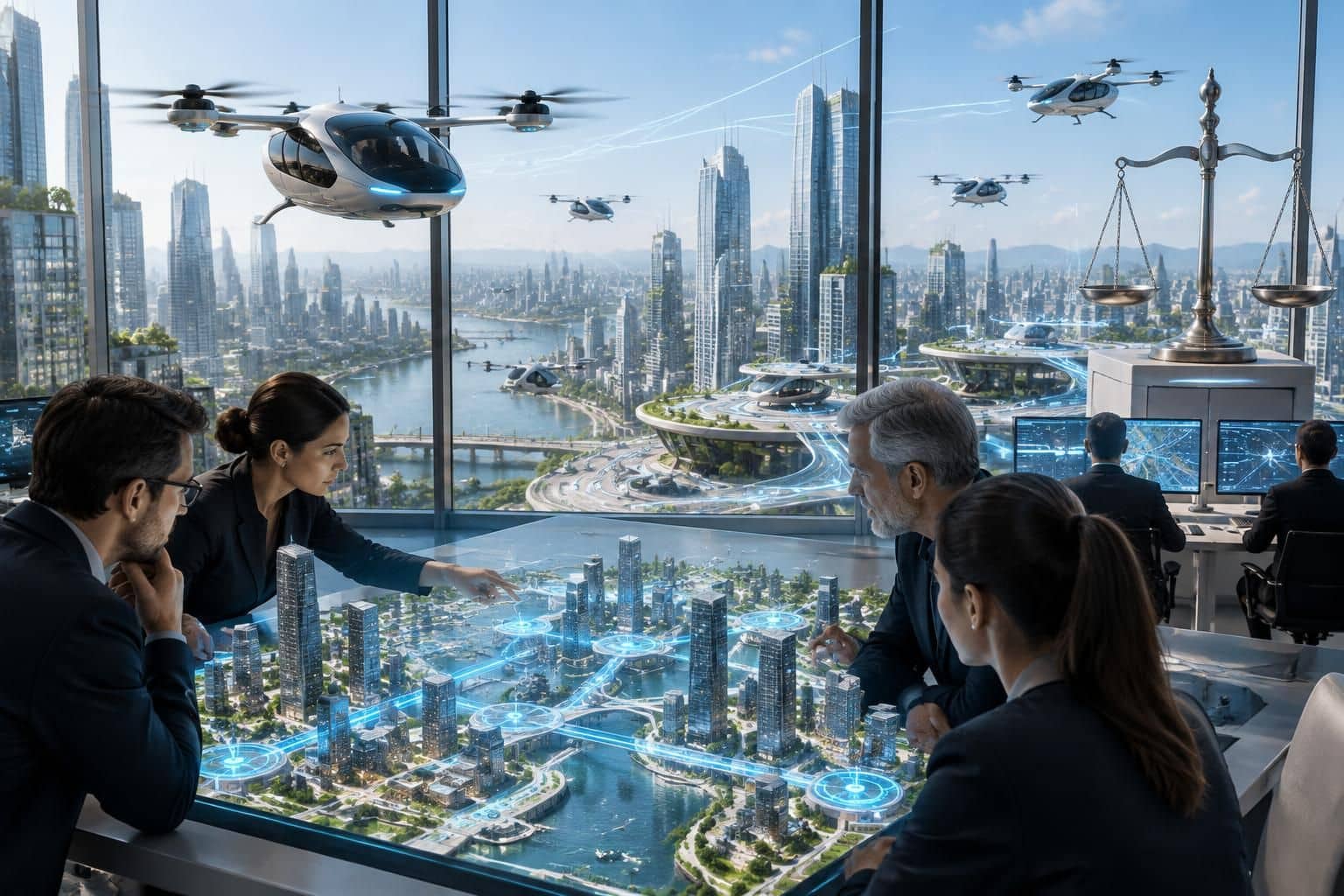 découvrez comment la nouvelle législation influence le développement technologique des taxis volants urbains et façonne l’avenir de la mobilité aérienne.