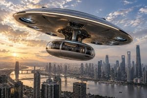 découvrez comment le design en forme de soucoupe améliore la stabilité pendulaire de l’ufo, un taxi volant conçu pour offrir un vol plus stable.