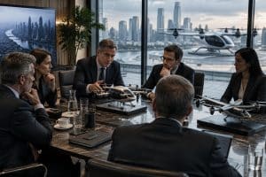 la direction d’audi explique en interne les raisons de l’abandon du partenariat avec airbus autour de pop.up next, le projet de taxi volant.