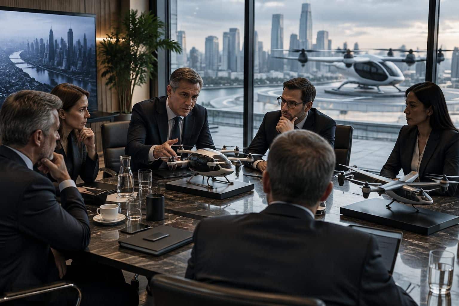 la direction d’audi explique en interne les raisons de l’abandon du partenariat avec airbus autour de pop.up next, le projet de taxi volant.